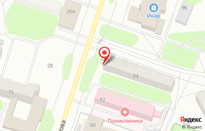 Парикмахерская Family на улице Свердлова на карте