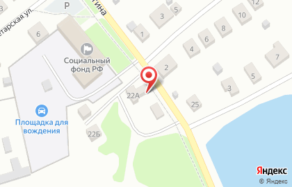 Продовольственный магазин Крутое на карте