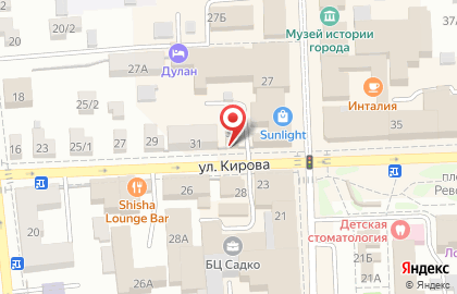 Садоводческий магазин Урожай в Советском районе на карте