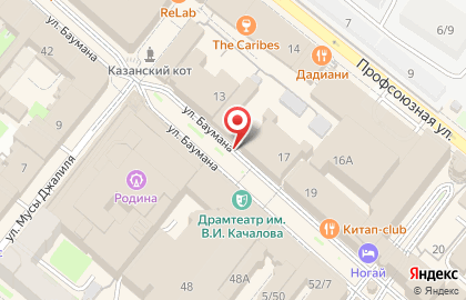 Магазин Казанские сувениры на карте