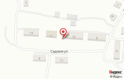 Иван на Садовой улице на карте