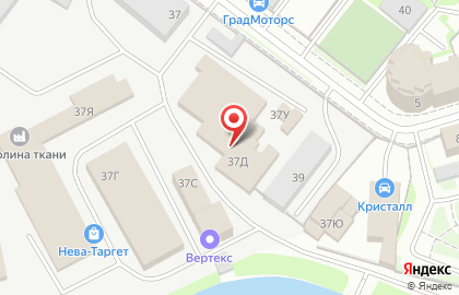 Ленинградская Вышивальная Фабрика на карте