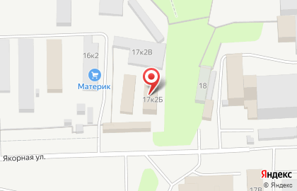 Торговый дом Материк в Красногвардейском районе на карте