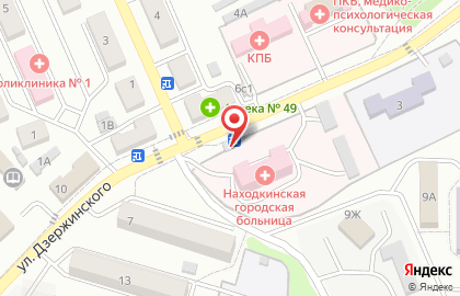 Цветочный салон на улице Дзержинского на карте