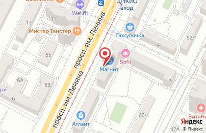 ООО Русфинанс банк в Центральном районе на карте