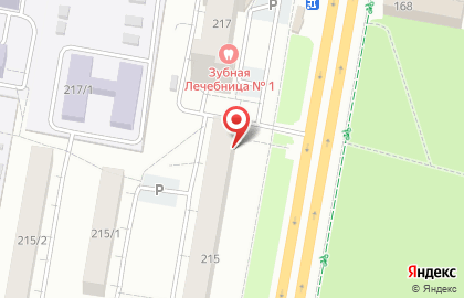 Нотариус Валишина Л.Г. в Октябрьском районе на карте