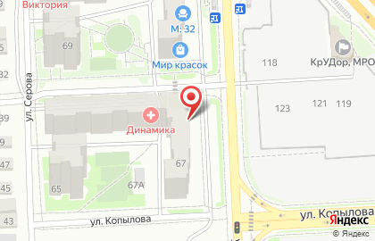 Компания по установке натяжных потолков Potolok на карте