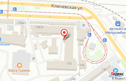 Ателье Галина в Октябрьском районе на карте