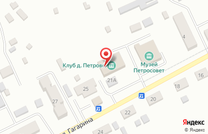 Сельский спортивно-досуговый комплекс на карте
