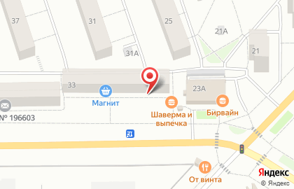 Магазин косметики и бытовой химии в Санкт-Петербурге на карте
