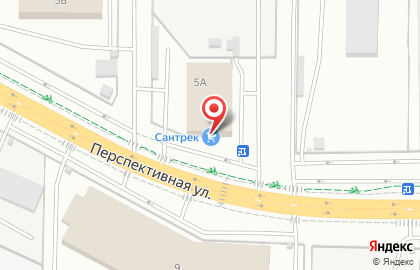 Торговая компания СанТреК на Перспективной улице на карте