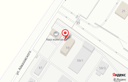 Деревообрабатывающее предприятие АВА компани на карте