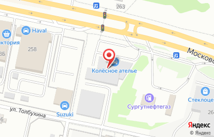 Автомагазин Колёсное ателье на карте