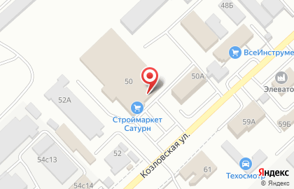 СатурнСтройМаркет в Ворошиловском районе на карте