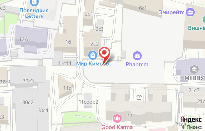 Инспекция по надзору за переустройством помещений в жилых домах Центрального административного округа на карте