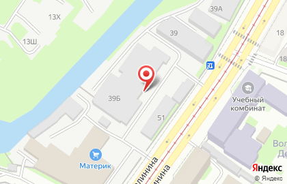 Аленка Петербург, Торговый дом в Кировском районе на карте