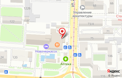 Гостиничный комплекс Новочеркасск на карте