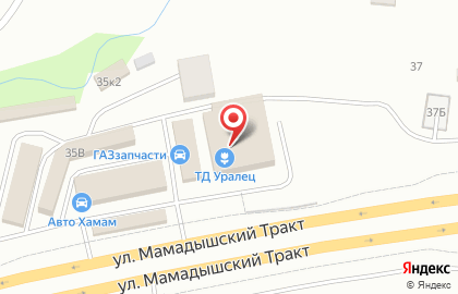 Компания Truck Planet в Мамадышском тракте на карте
