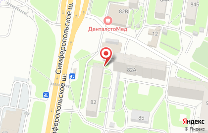 Продуктовый магазин в Москве на карте