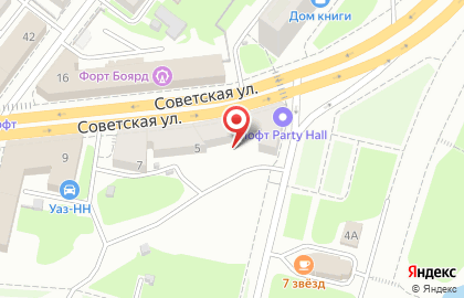 Клиника Геннадия Ежова в Канавинском районе на карте