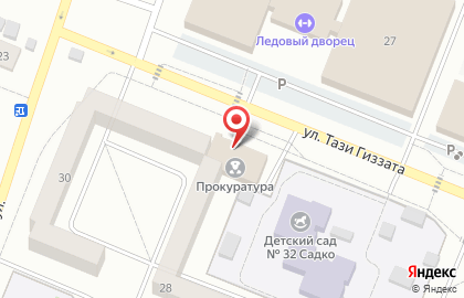 Елабужская городская прокуратура на карте