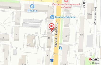 Паспортно-визовый сервис филиал в Республике Мордовия в Саранске на карте