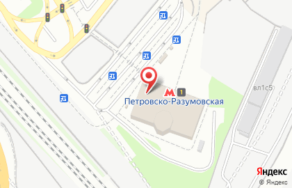 МегаПол на Петровско-Разумовской аллее на карте