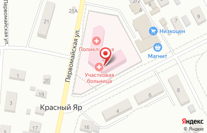 Скорая медицинская помощь на Первомайской улице на карте