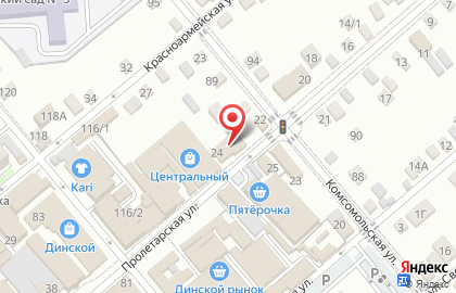 Магазин Супер Салют на Пролетарской улице на карте