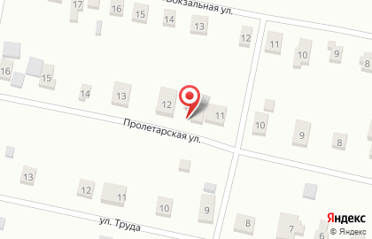 Алефтинка на Пролетарской улице на карте