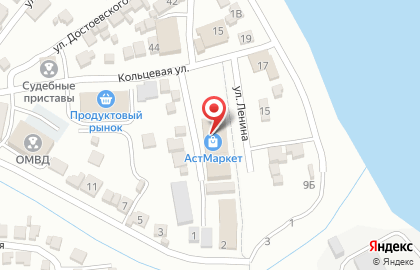 Магазин АстМаркет в Астрахани на карте