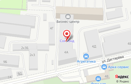Компания Тск-спб в Красногвардейском районе на карте