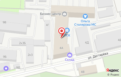 Компания Тск-спб в Красногвардейском районе на карте