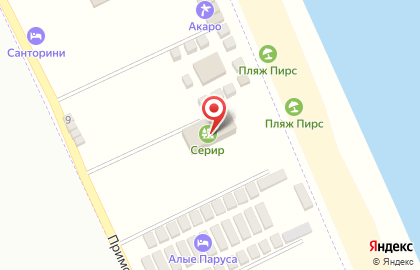 База отдыха Серир на карте