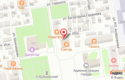 Банкетный зал Сангар на карте