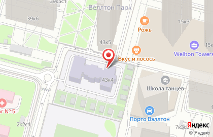 Детский сад №2662 на проспекте Маршала Жукова на карте