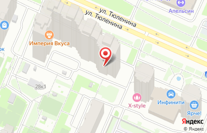 Центр развития ребенка Академия Детства в Калининском районе на карте