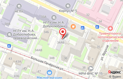 Отдел Государственного Пожарного Надзора по Нижегородскому Району на карте