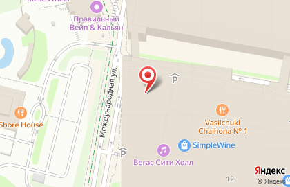 Ресторан быстрого питания KFC в ТЦ Vegas Крокус Сити на карте