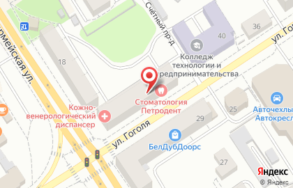 Служба заказа товаров аптечного ассортимента Аптека.ру на улице Гоголя на карте