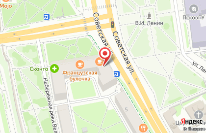 Магазин косметики и товаров для дома Улыбка Радуги на Советской улице на карте