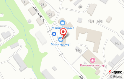 Магазин Солнечный в Петропавловске-Камчатском на карте