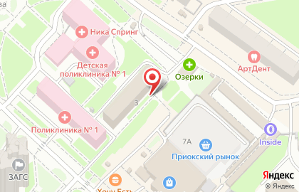 ОАО РОСТЕЛЕКОМ на площади Маршала Жукова на карте