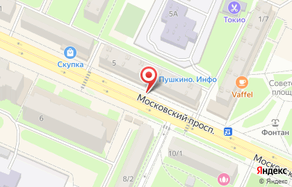Салон оптики Четкий Взгляд на Московском проспекте на карте
