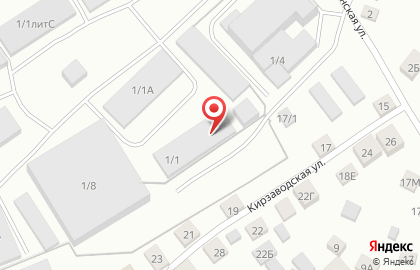 Фирма Проконсим на Кирзаводской улице на карте