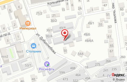 Аквамастер-КМВ на улице Добролюбова на карте