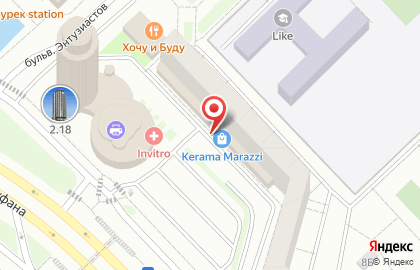Магазин Kerama Marazzi в Набережных Челнах на карте
