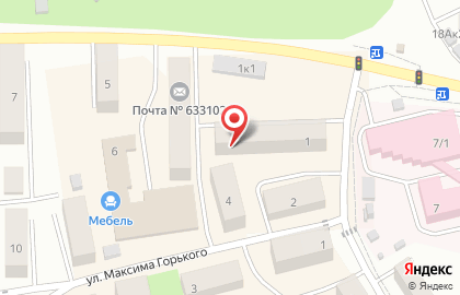 Обская местная организация Всероссийского общества инвалидов на карте