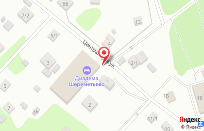 Гостевой дом Диадема Шереметьево на карте