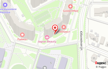 Центр ментальной арифметики Территория знаний на Юбилейной улице в Подольске на карте